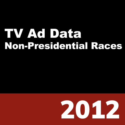 2012 WMP TV Ad Data (Non-Presidential Races)
