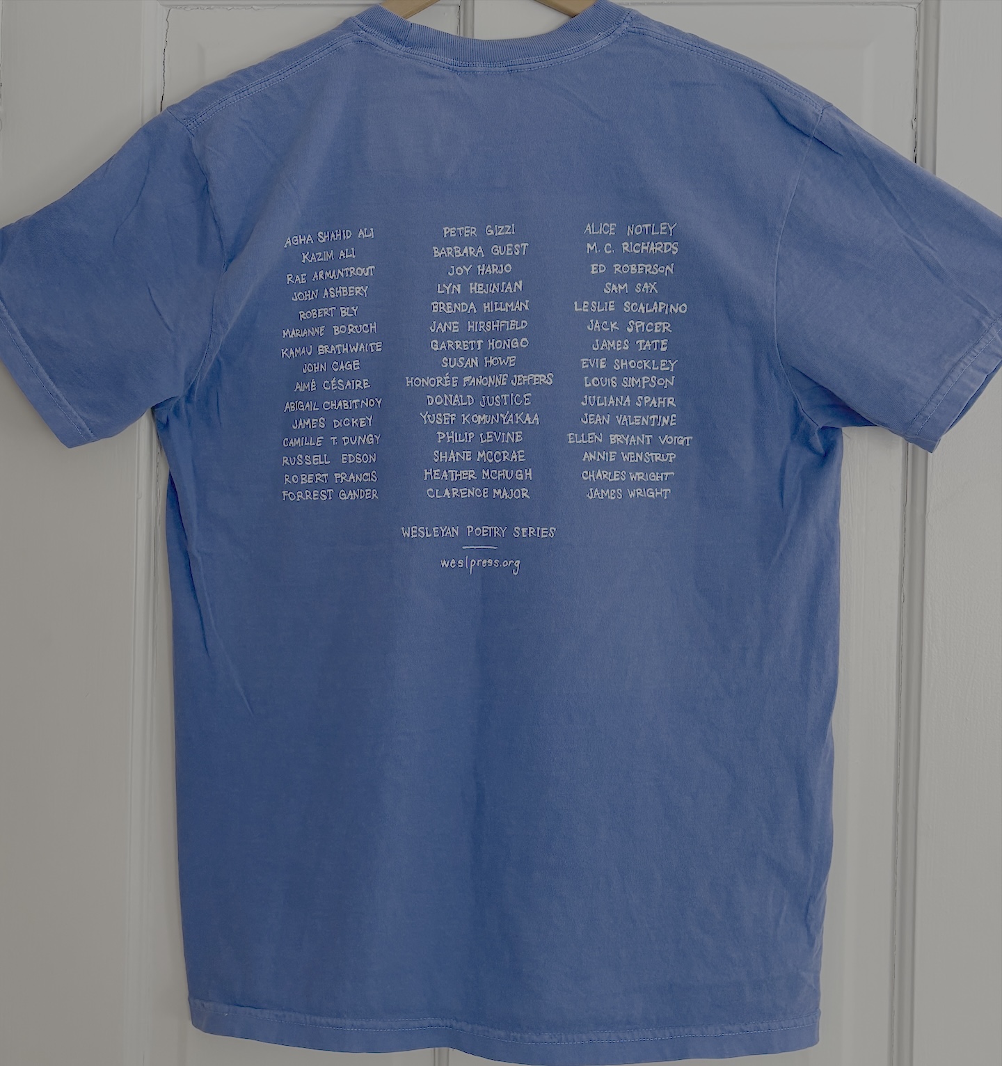 Wesleyan University Press Poet Tee